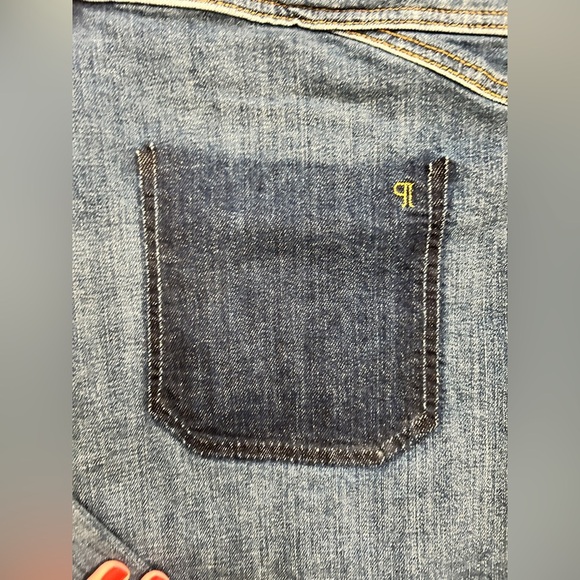 🆕 NWT Anthropologie PILCRO MID-RISE MICRO DENIM SHORTS - Picture 9 of 11